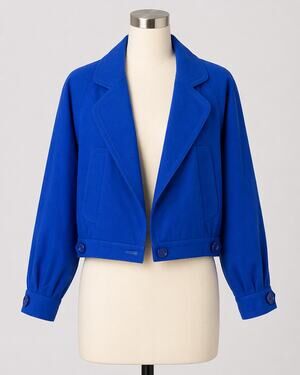 Vintage Blue Jacket Lilli Anne 1960s/1970s